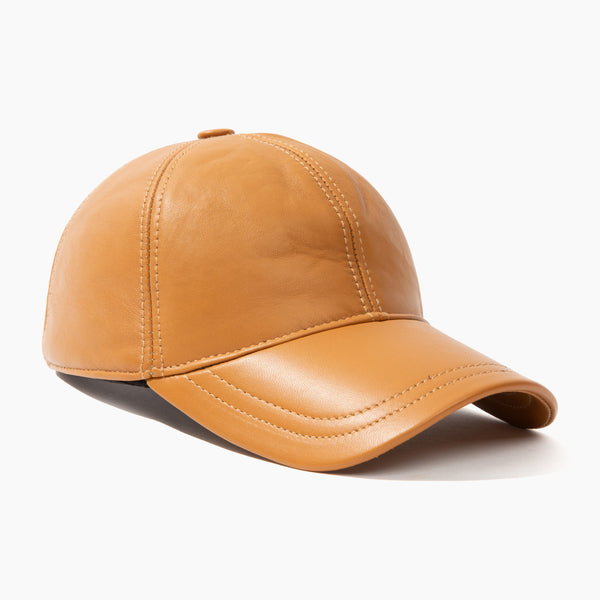 The Brown Leather Cap