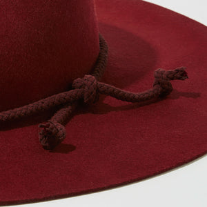 Suede Rope Trim for Tibetan Red