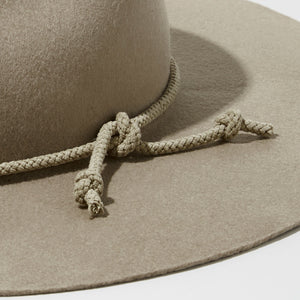 Suede Rope Trim for Silver Sand